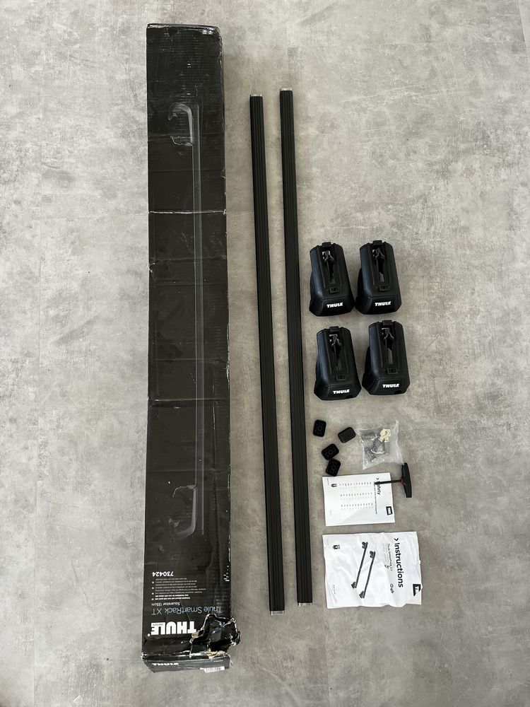 Thule SmartRack XT czarny bagaznik bazowy dachowy do samochodu