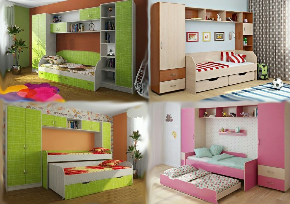 Кровать двухъярусная двоярусне ліжко