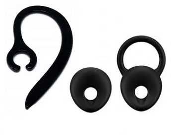 Silikonowy uchwyt pałąk + 2 gumki do słuchawki bluetooth JABRA Talk 25