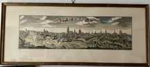 Panorama Breslau Wrocław F.B.Werner akwaforta