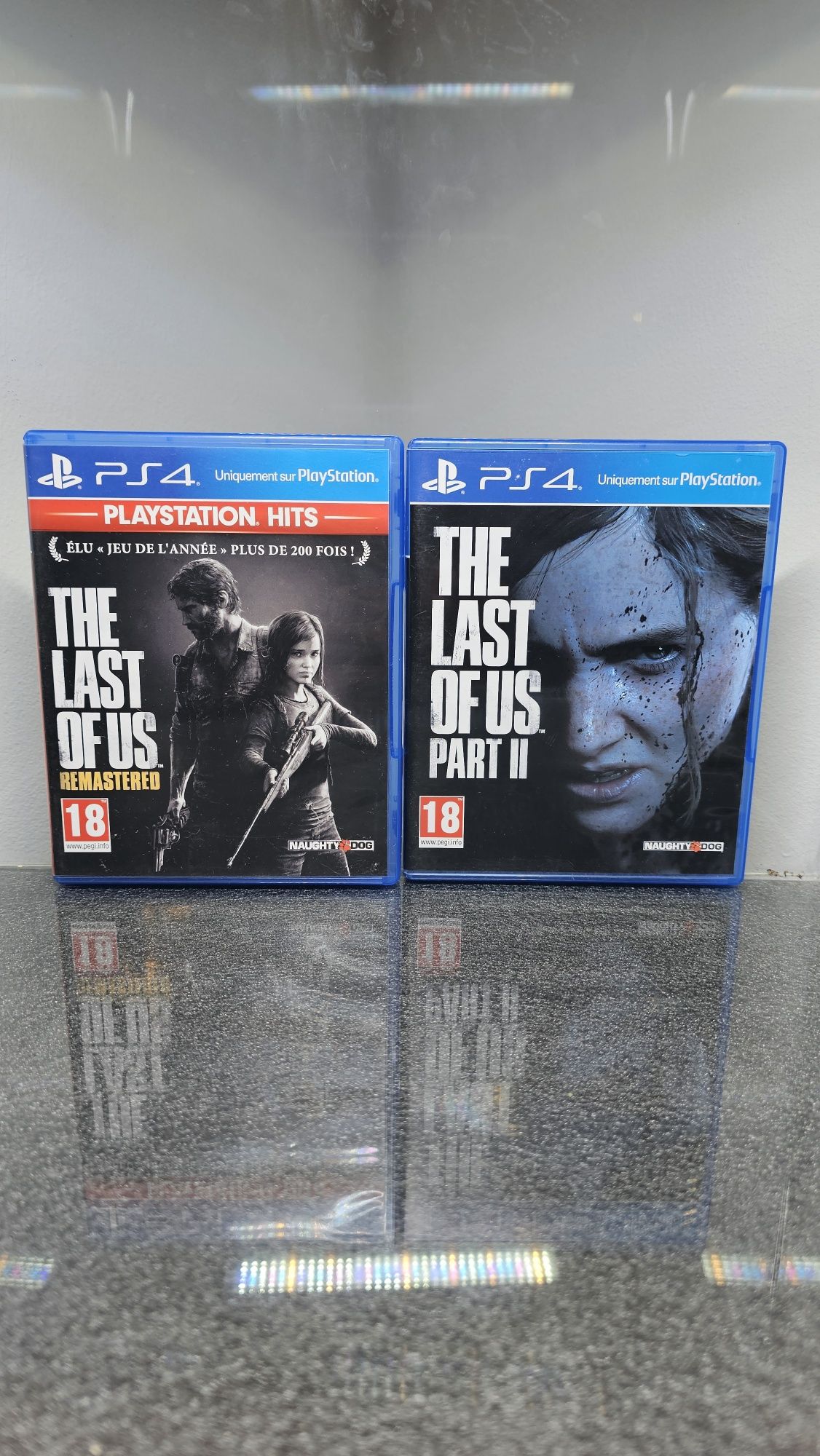 2X The Last of Us Part I II 1 2 PS4 PlayStation 4
