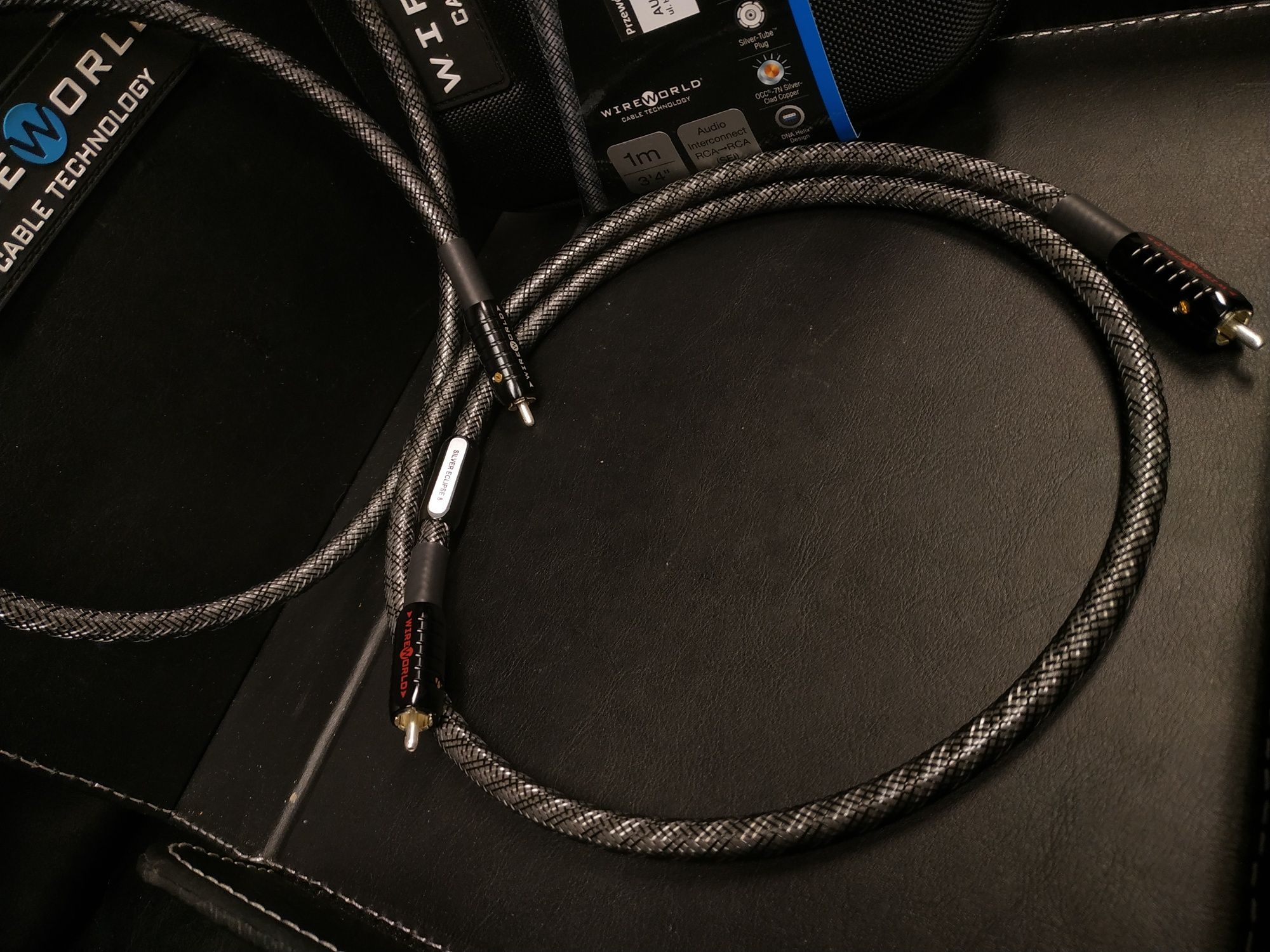 Wyprzedaż! WireWorld Silver Eclipse 8 RCA 2x0,5m  interkonekt Eclipse8