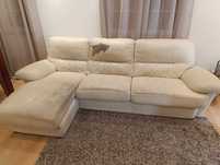 Sofá 3 lugares+ chaise longue