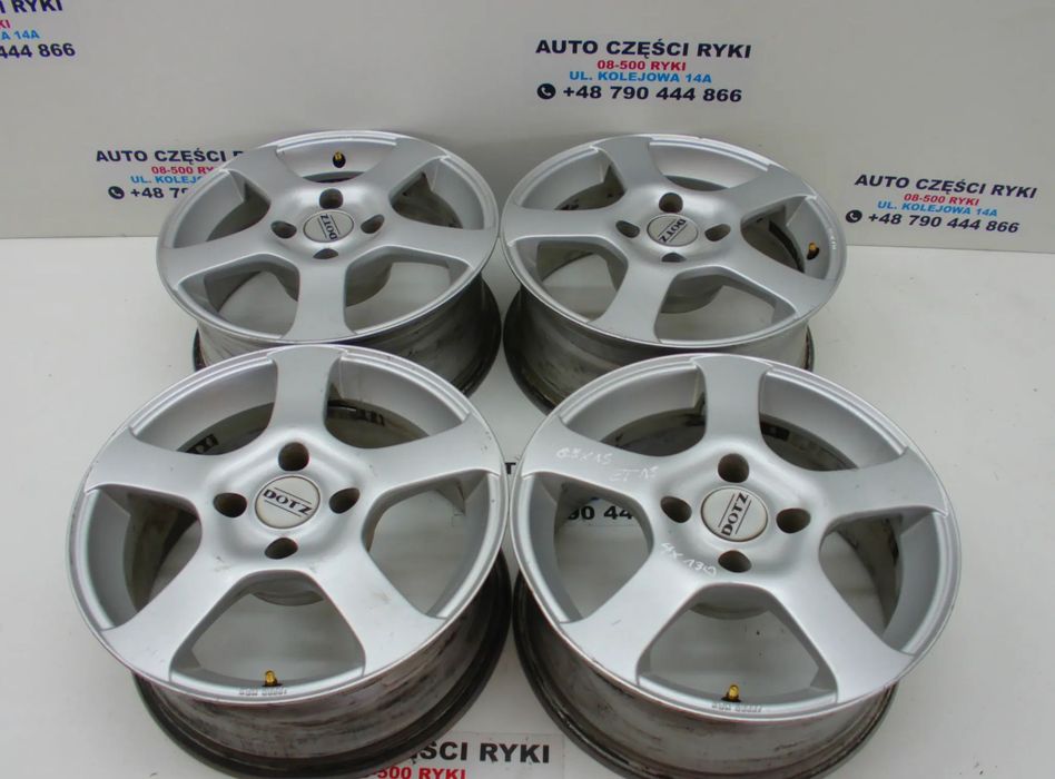 Felga Felgi aluminiowe Dotz 6.5x15 et 15 4x108