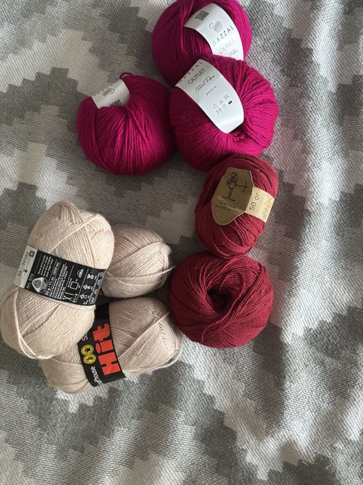 Залишки пряжі 330 грн