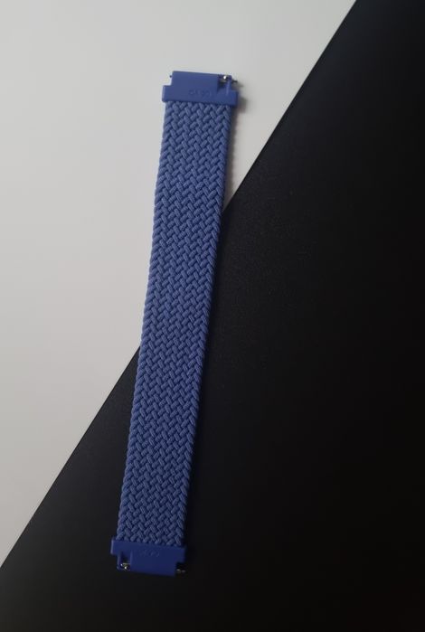 Pasek plecionego materiału 20 mm do zegarka Samsung, Huawei, Amazfit,