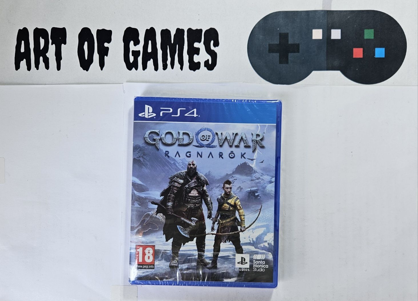 God of War Ragnarok Nowa Folia Ps4 Ps5 Playstation 4 5