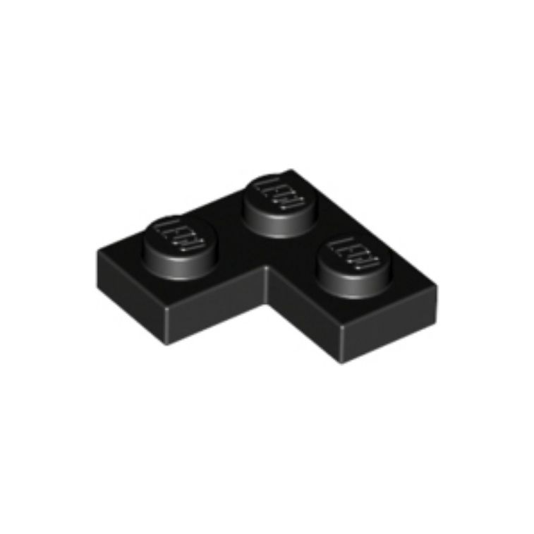 LEGO 2420 Płytka narożnik 2 x 2 Czarny