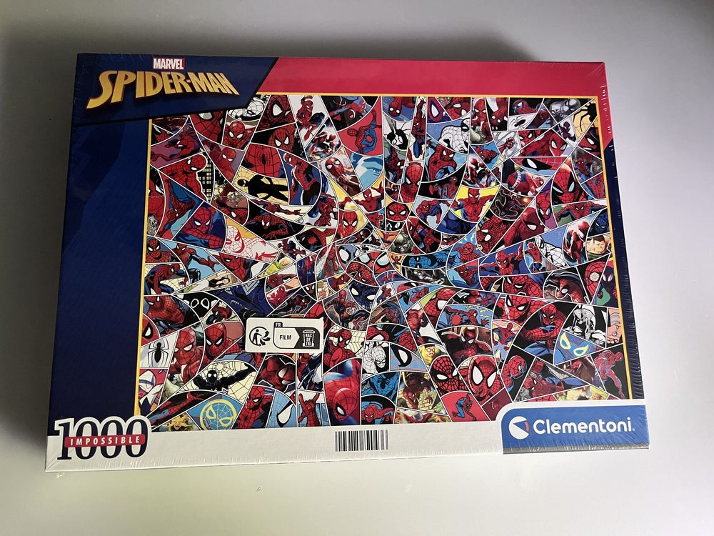 Puzzle impossible marvel Spiderman 1000 elementów NOWE