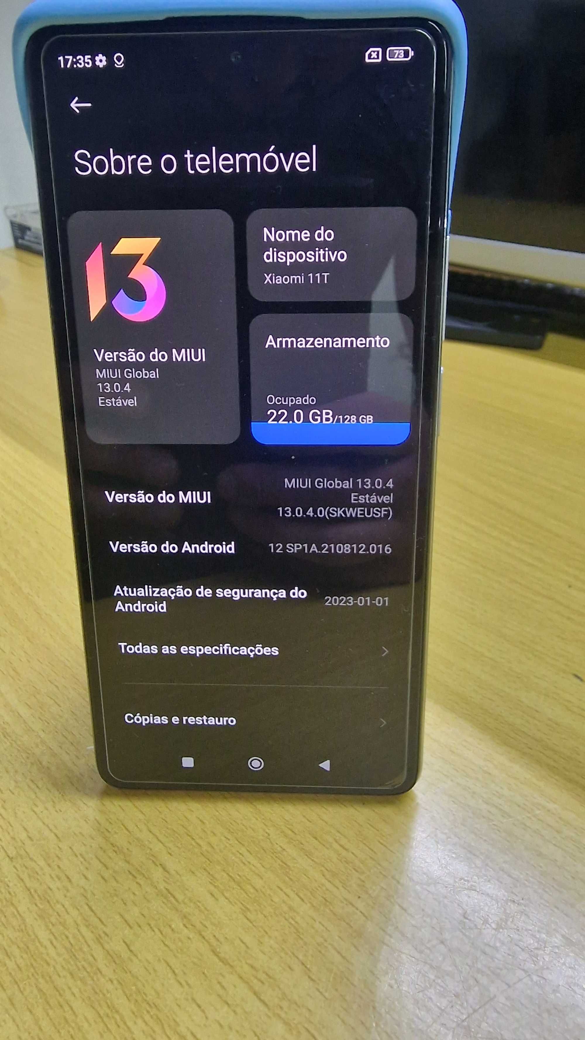 Xiaomi 11 T 128gb TROCO