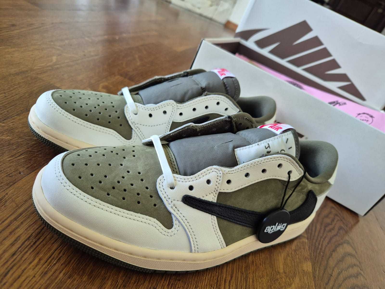 Air Jordan 1 Retro Low OG SP Travis Scott Medium Olive rozmiar 43 EU