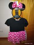 Fato de carnaval minie mouse 3/4 anos