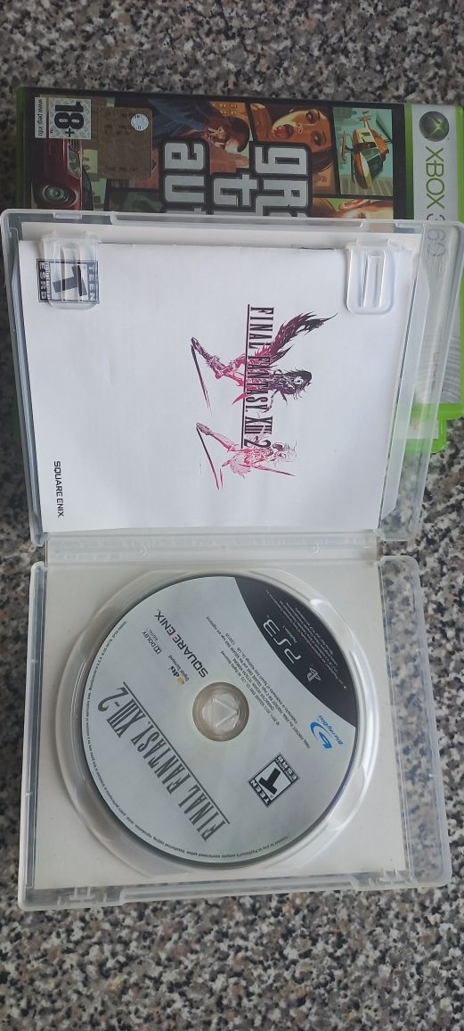 Naruto rise of a ninja/Grand theft auto4/Final fantasy13-2 Xbox360/Ps3