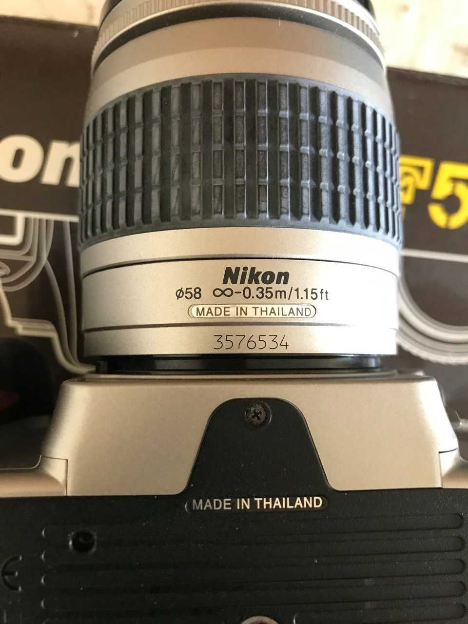 Фотоапарат Nikon F55 + об'єктів Nikkor AF 28-80 + з сумкою Acropolis