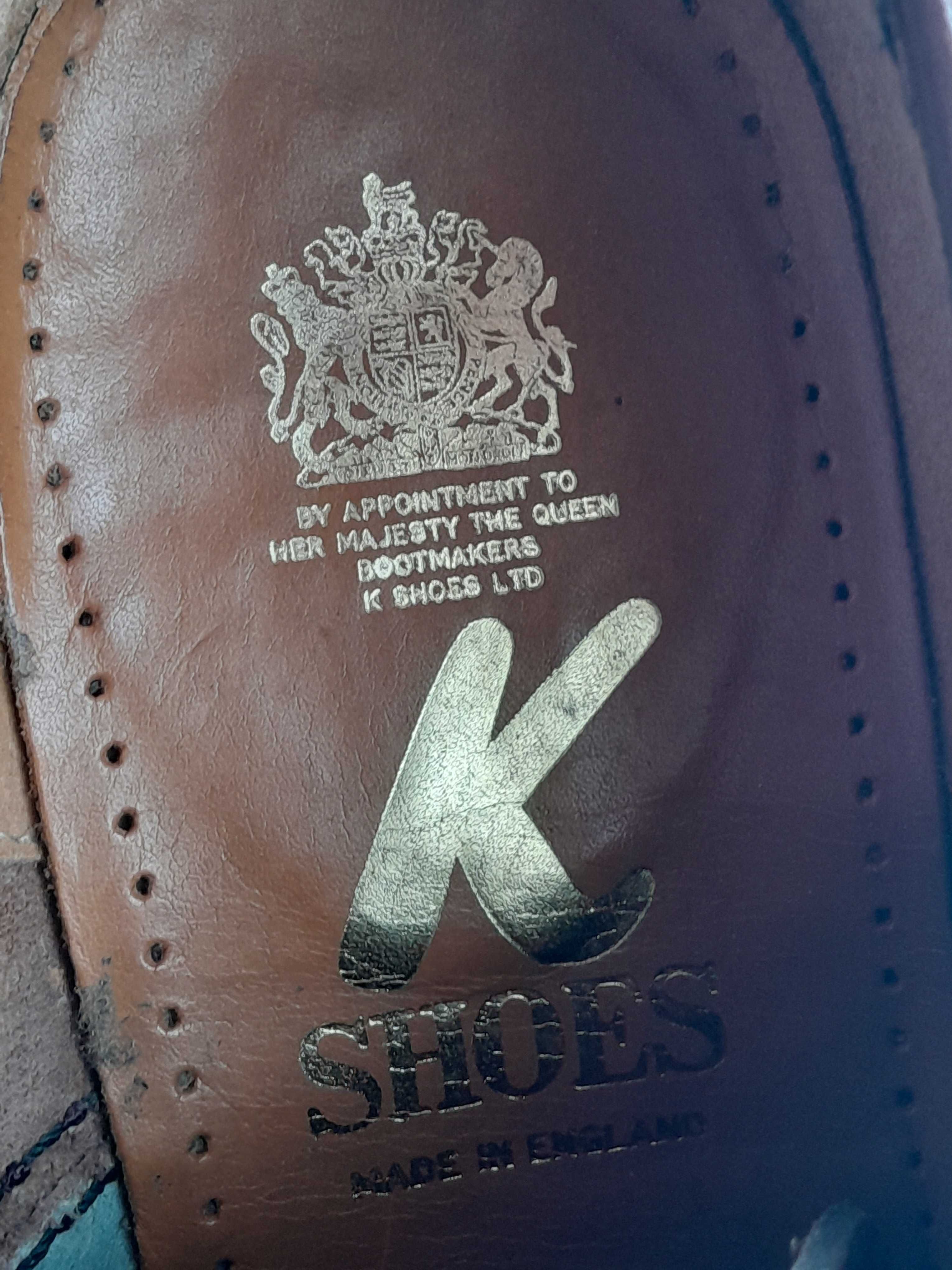 Sprzedam buty oksfordki firmy K Shoes Ltd