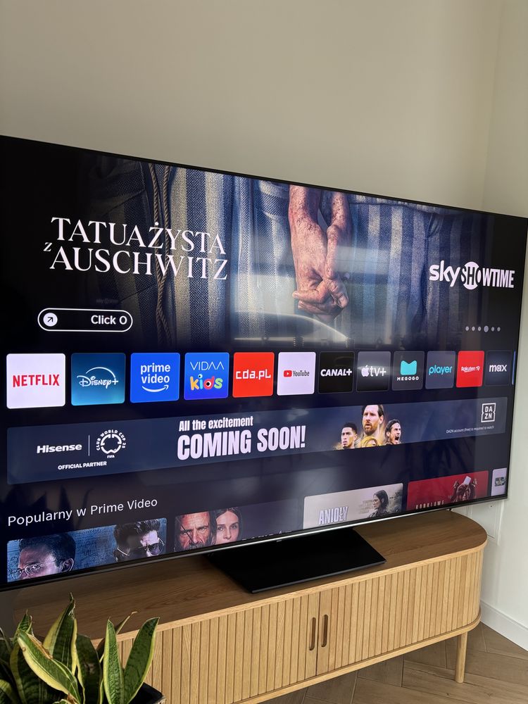 Telewizor HISENSE 85U7NQ 85” MINILED 4K 144Hz VIDAA Ful Areay