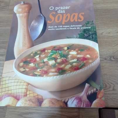 vendo livro o prazer das sopas