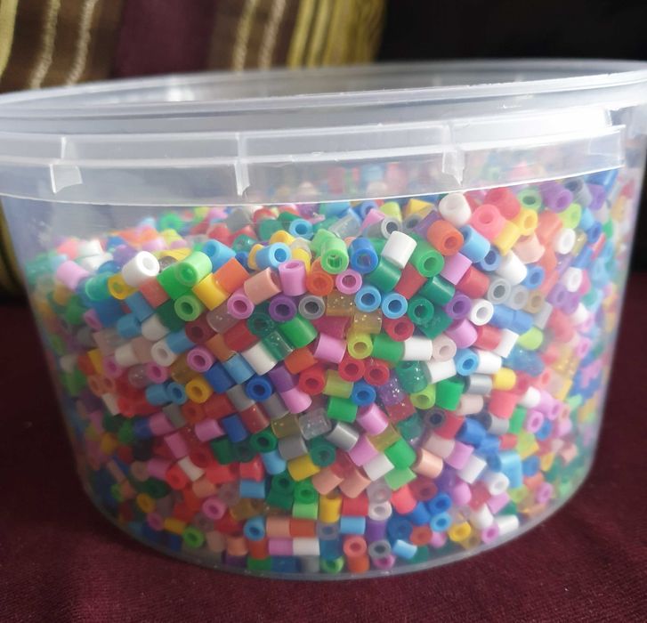 Ikea Pyssla * koraliki + podkładki * mix kolorów