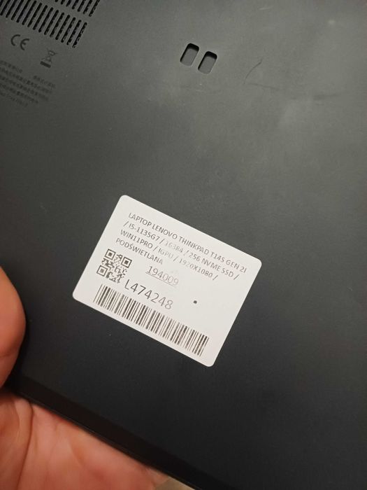 OKAZJA Jak Nowy Lenovo ThinkPad T14s Gen2 i5 512gb 16gb ram Win11