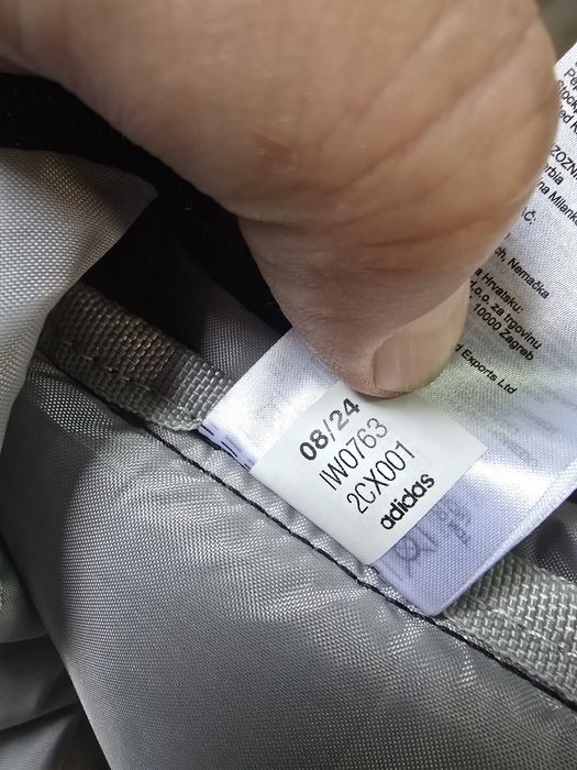 Рюкзак спортивний тканинний 20,75 л вміщує формат А4 Adidas Adidas Pri