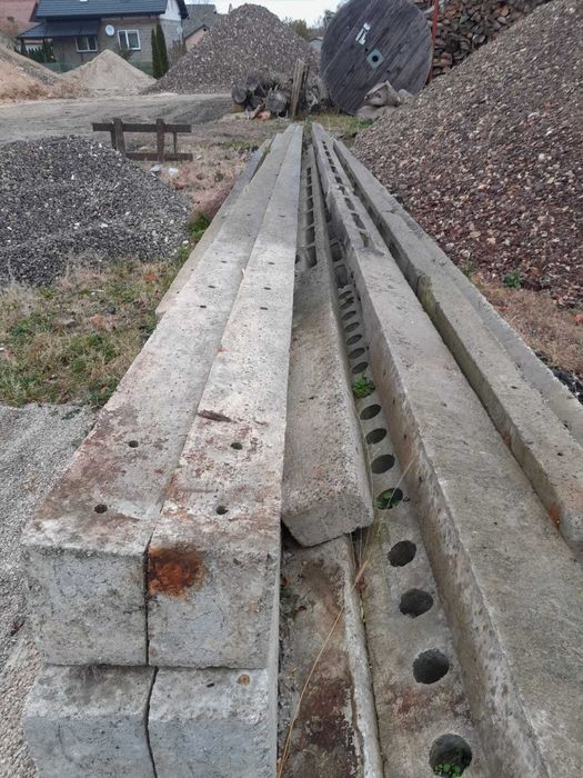 Słupy betonowe energetyczne