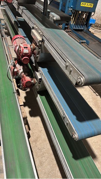 Przenośnik Taśmowy Taśmociąg Taśma Podajnik do Doniczkarka Trocin