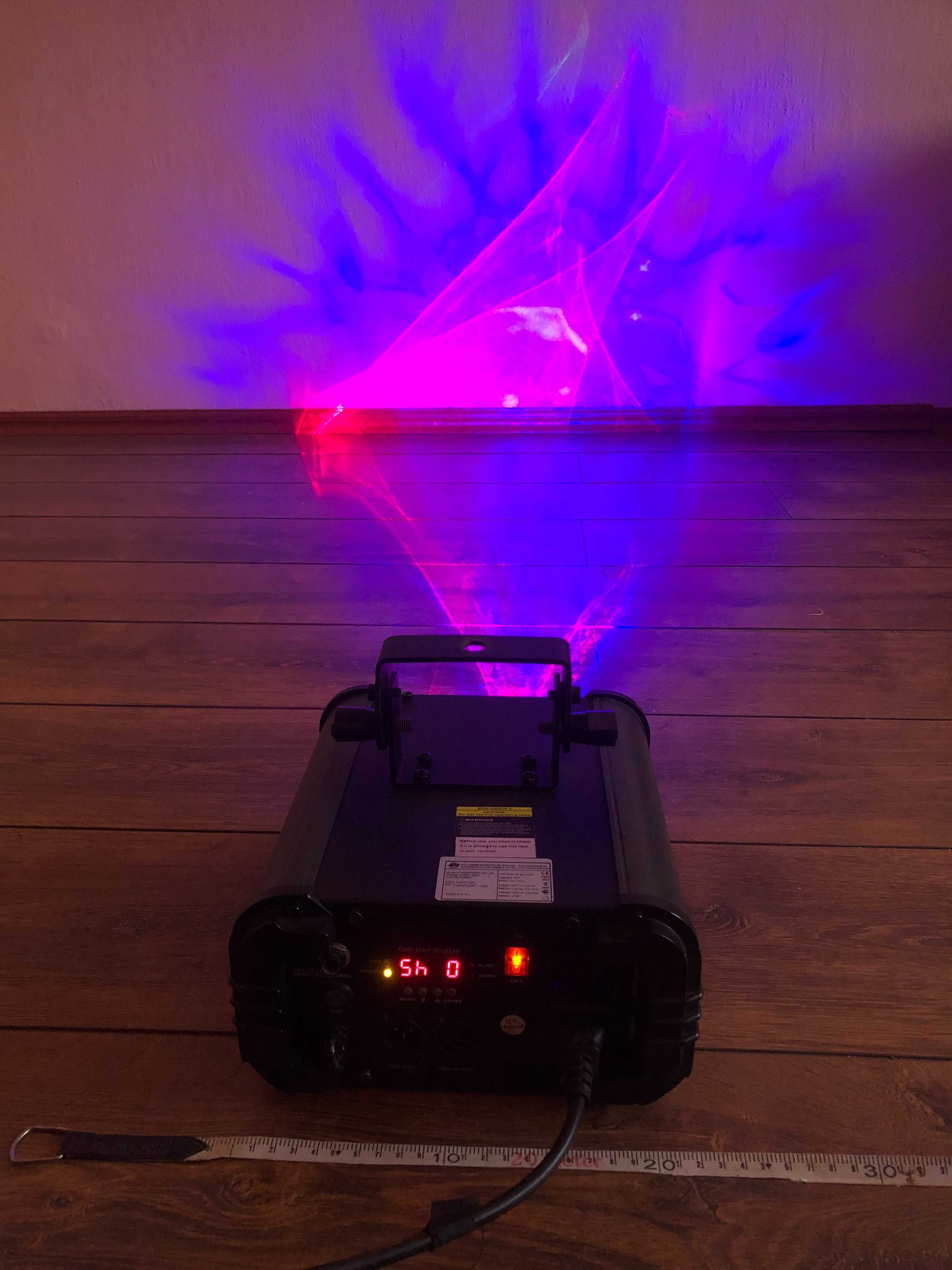 Лазер+лед прибор  ADJ Atmospheric RG LED Laser