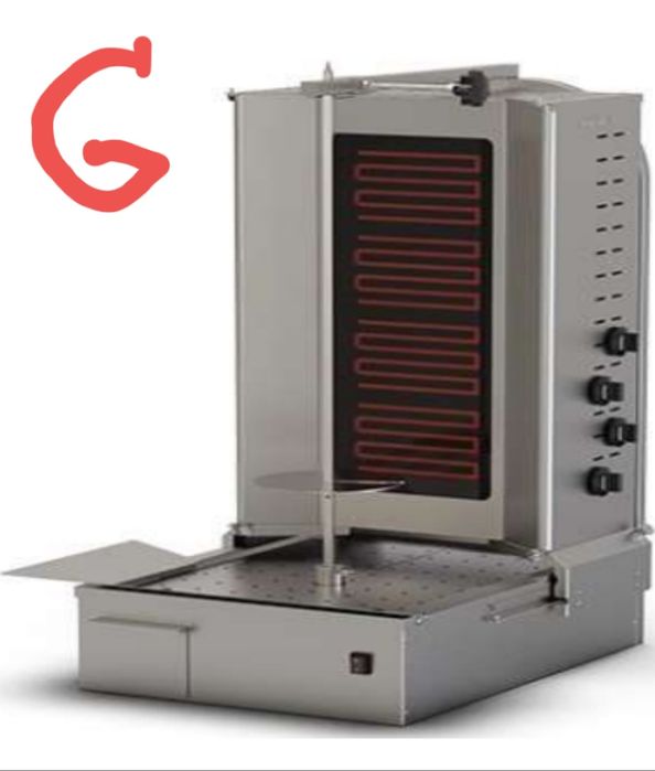 Аппарат для шаурмы ЭРСОЗ. 220-380 вт.+ совок+ нож+ шпатель.