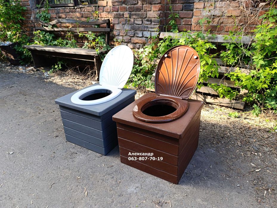 Сидіння для дачного туалету / в будинок під відро ( ящик сидушка )