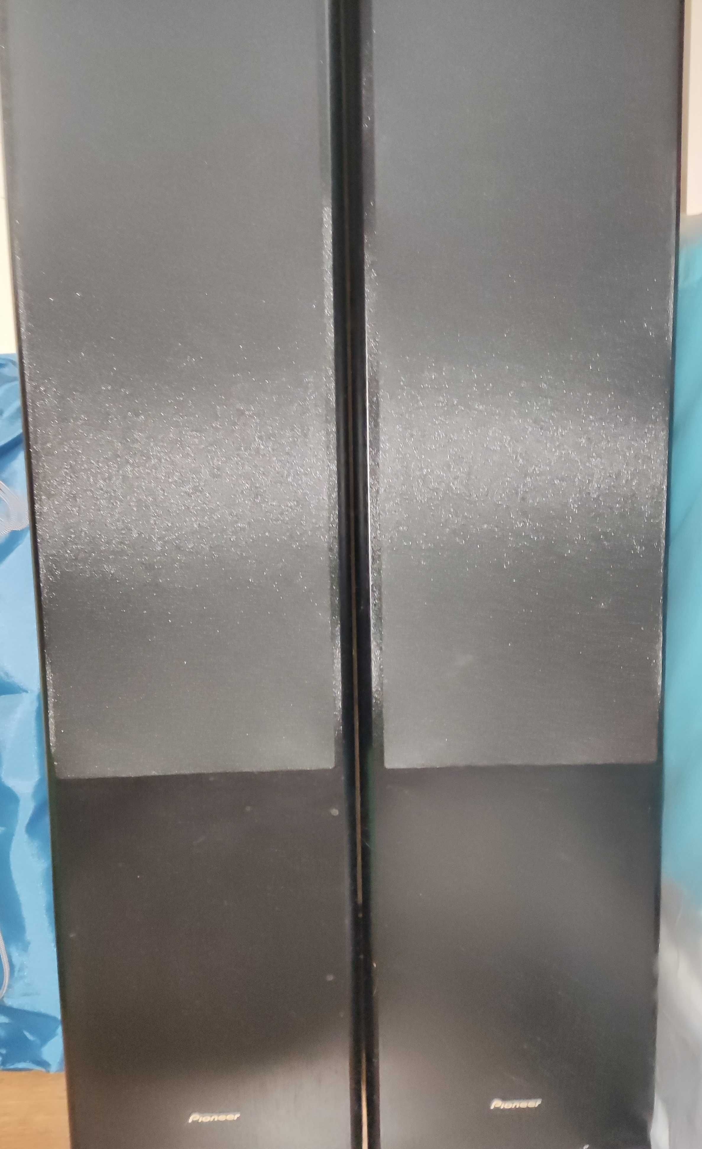 Amplituner Pioneer SVX-421 + 2 kolumny, 2 monitory tył i centralny