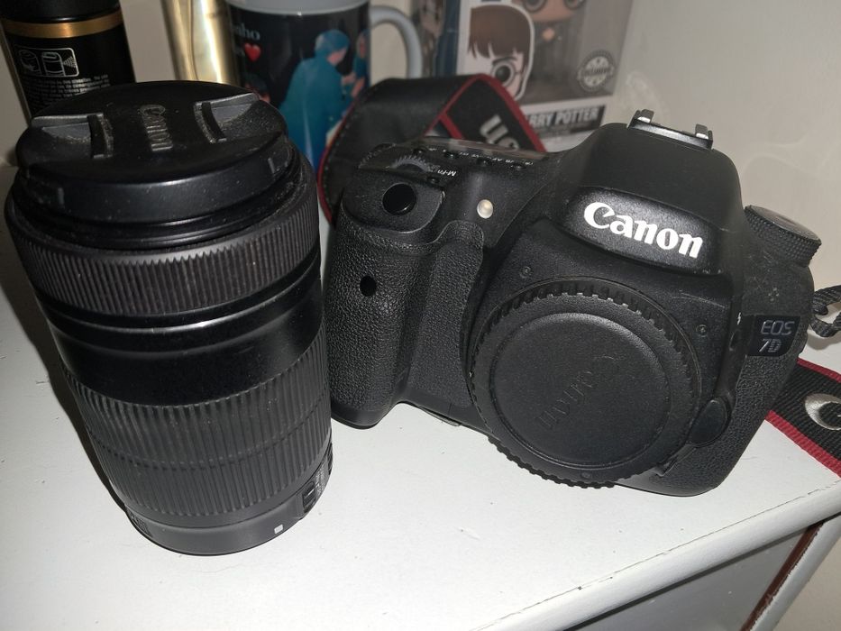 Canon EOS 7D + Objetiva 250mm Muito Pouco Uso