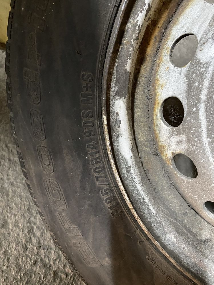 Колесо запасне р14 з резиною
