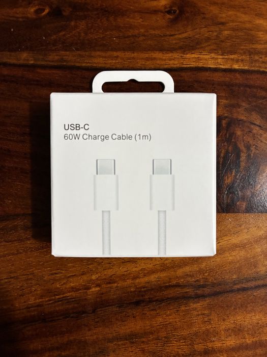Kabel Apple USB C pleciony nowy oryginalny