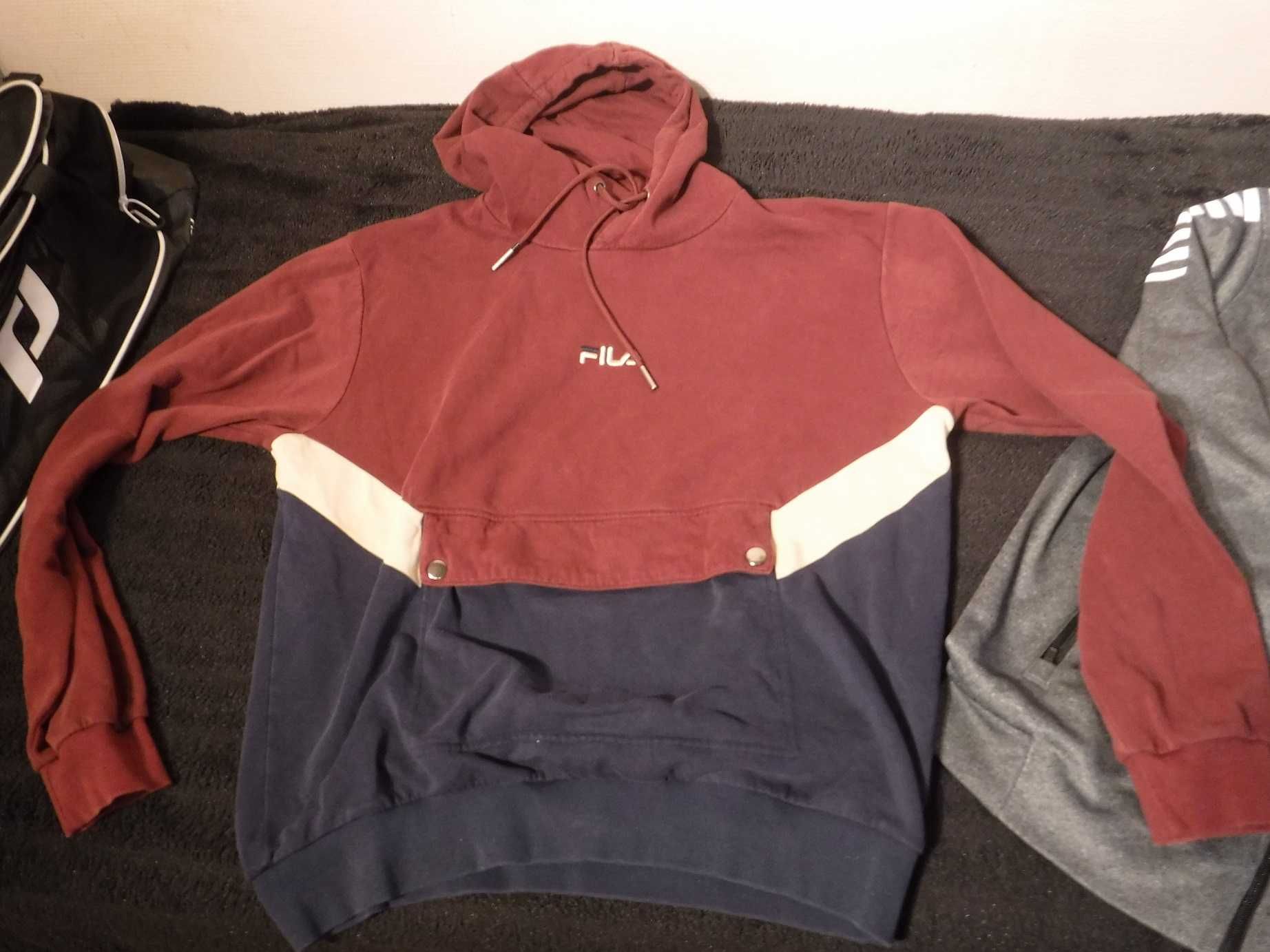 Bluzy Select , Fila  i torba Salomon - zestaw sportowca