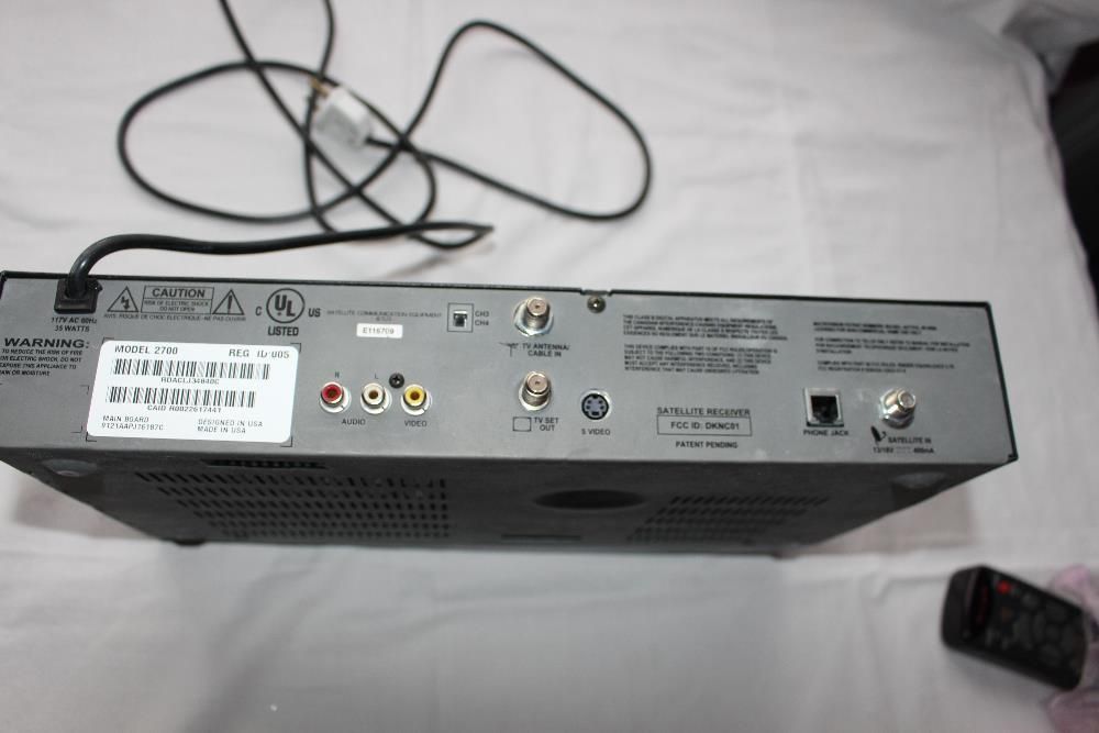 ТВ тюнер рессивер для спутниковой антенны+карта Dish 2700, США