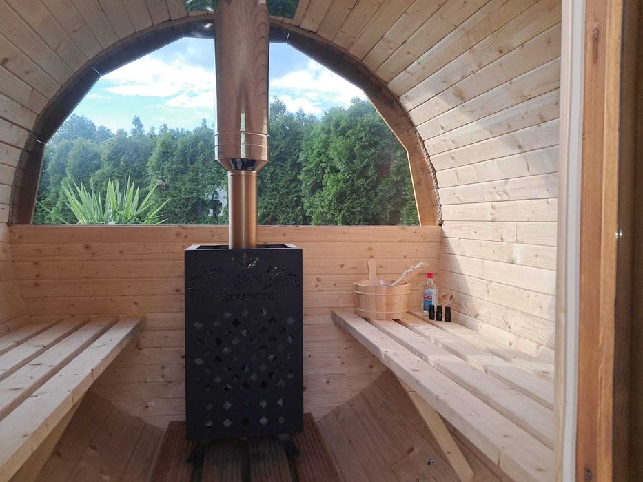 Mobilna Sauna na przyczepie Wynajem Balia & Sauna SPA - GrzejSię!