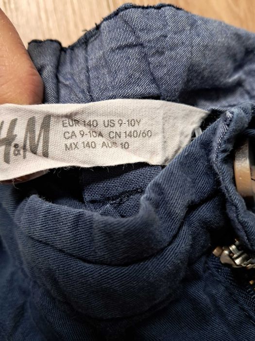 Spodnie chłopięce H&M 140 granatowe
