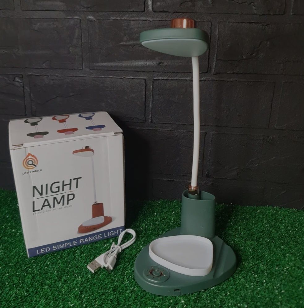 Настільна лампа світильник нічник акумуляторна настольная YC1101