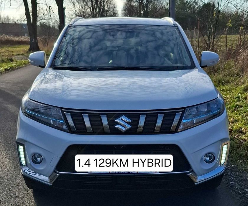 Suzuki VITARA 1.4 hybrid 4×4 automat,  panorama, biała perła