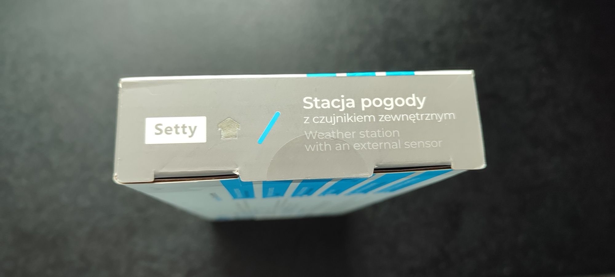 Stacja pogody setty z czujnikiem zewnętrznym nowa