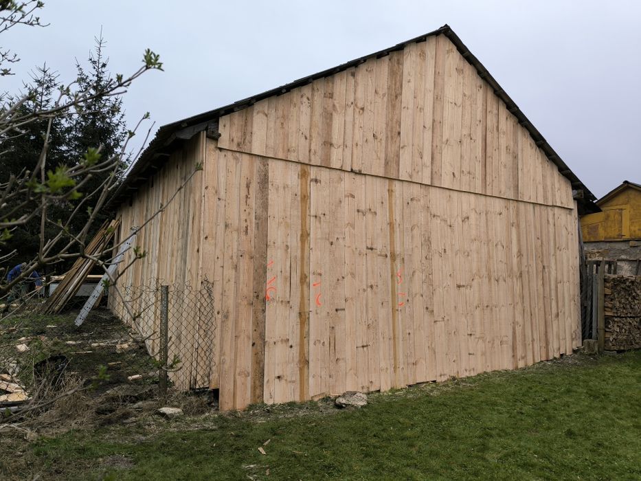 Darmowa wymiana desek na stodole, skup starego drewna