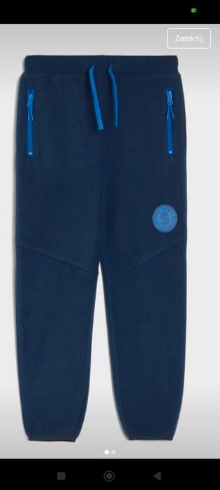 Spodnie dresowe polarowe dla bliźniaków