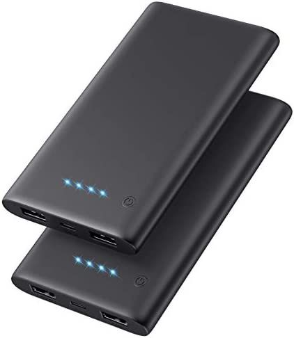 Power Bank (повербанк) комплект из 2 шт по 10000 mAh