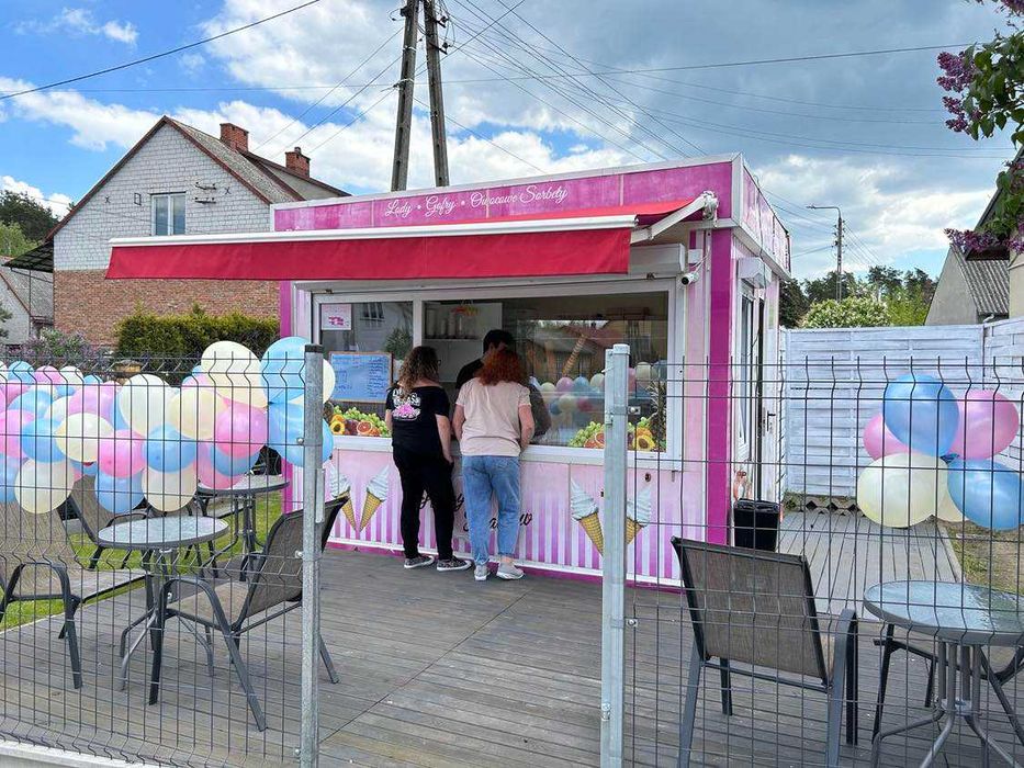 kontener gastronomiczny ,budka na lody