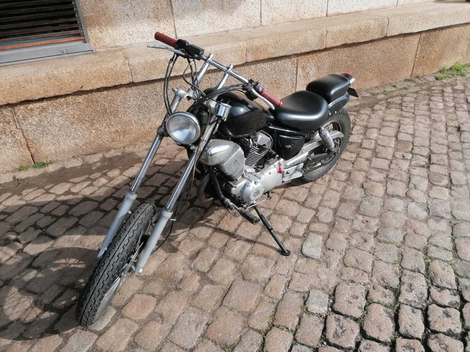 Yamaha XV 250 (3LS) 1992 - Uma Clássica customizada à Venda!