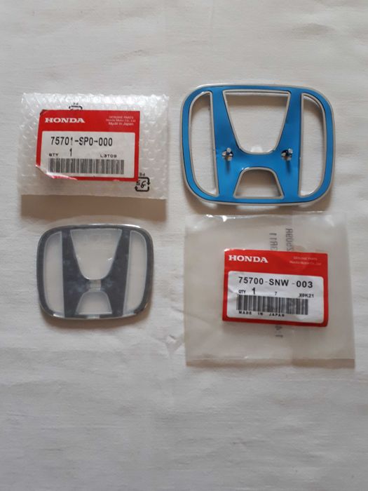 Эмблема значок шильдик HONDA Accord 7/8 /Civic /CR-V/Odyssey  Оригинал