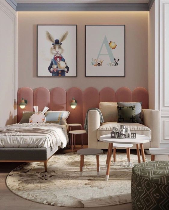 Obrazy “Królik z Alicji w Krainie Czarów” i “Litera A”, zestaw 2 szt.