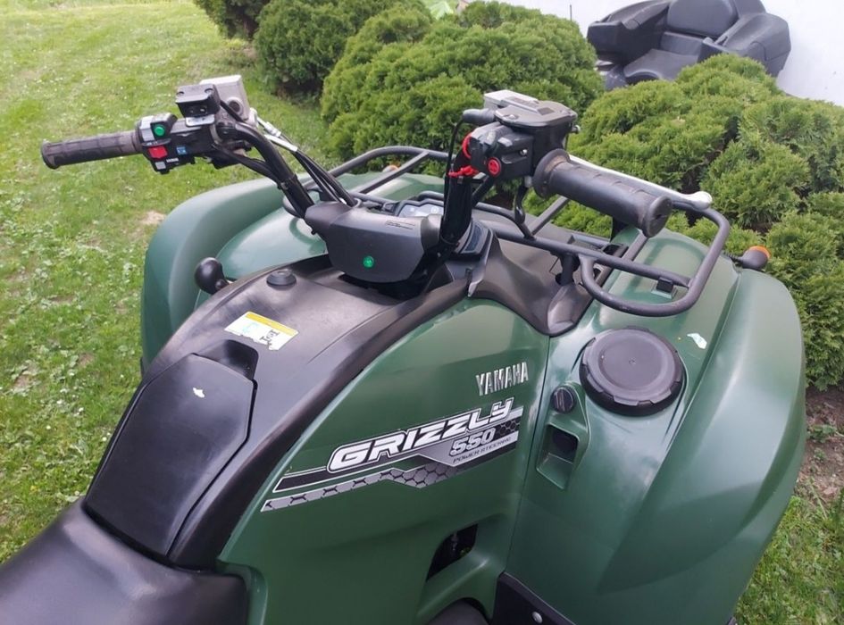 Yamaha Grizzly 550/700 ESP Wspomaganie/Homologacja