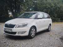 Skoda Fabia Skoda Fabia II 2013r 1.6TDI kombi biały klima salon pl