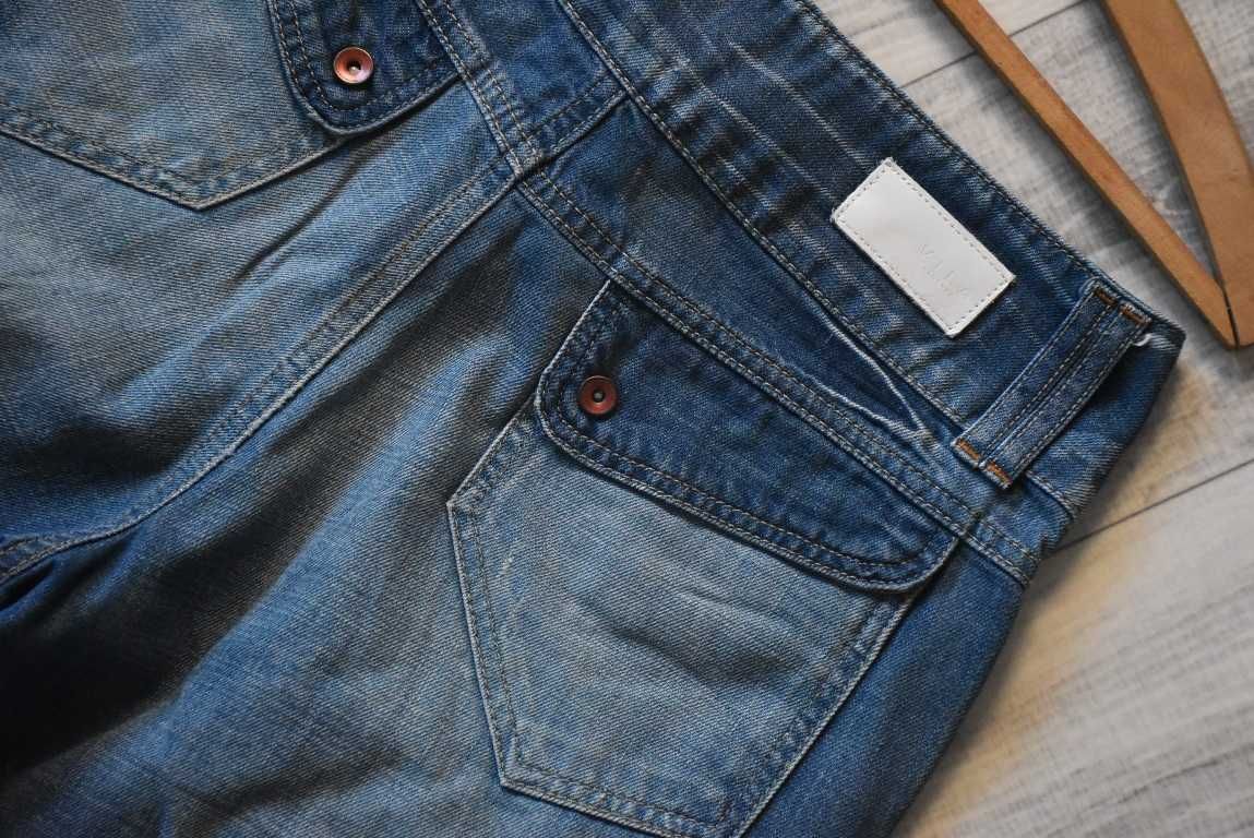 *Vila* spodenki jeansowe gumki nogawki joggery_29/32